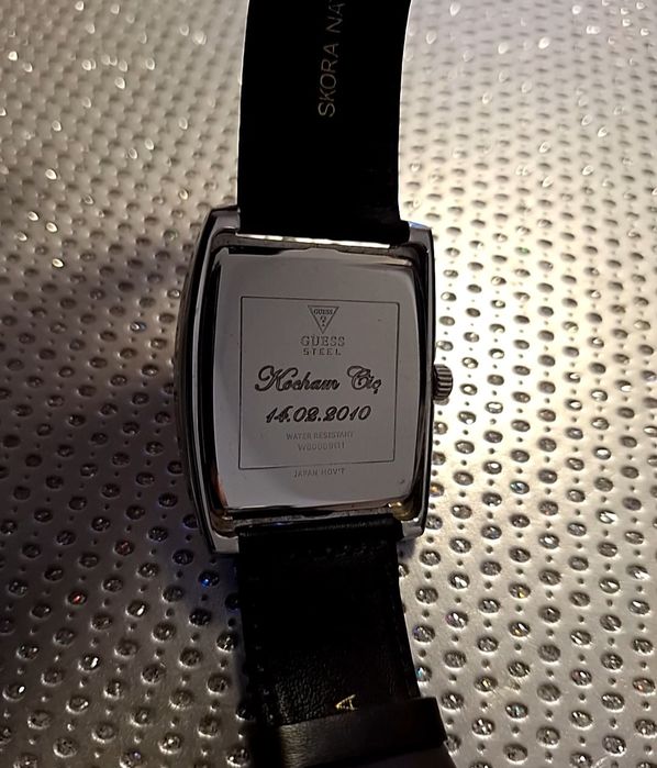 Zegarek skórzany Guess