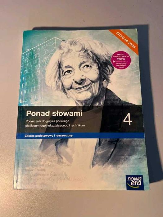 Podręcznik ponad słowami książka do języka polskiego 2024 część 4