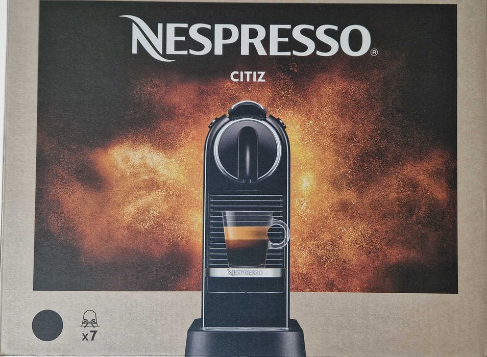 Máquina de Café Nespresso CitiZ (Black) – Rigorosamente Nova