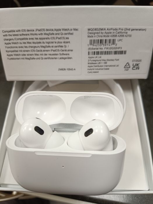Słuchawki airpods pro 2 gen jak nowe gwarancja