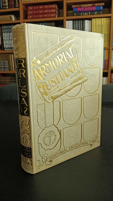 Nobreza de Portugal e Brasil mais Armorial Lusitano 4 Volumes