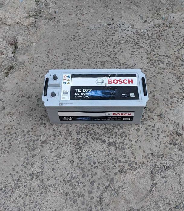 EFB-грузовой аккумулятор BOSCH 190 Ah 1050 A (TE 077), 513x223x223