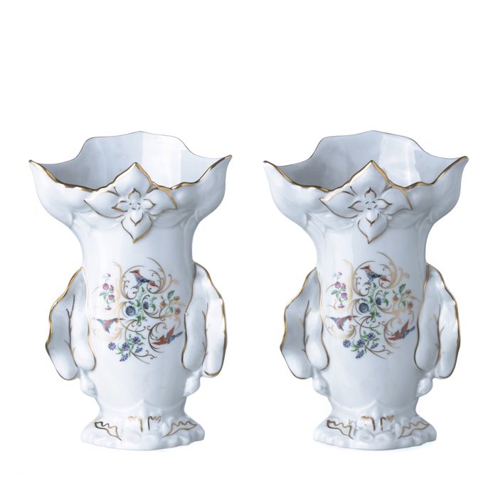 Porcelana - Par de jarras - Limoges