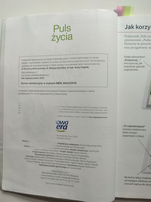 Biologia 6 podręcznik