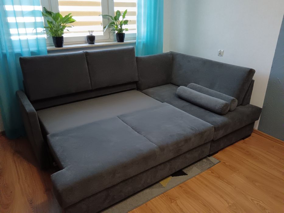 Narożnik z funkcją spania