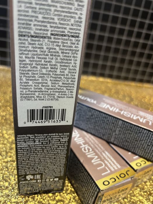 4 sztuki - Joico Lumishine Farba do włosów - 9Nng (9.003) 74ml