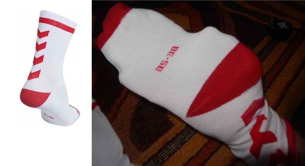 Wyprzedaż->Skarpety Hummel ELITE Indoor LOW, roz. 35-38