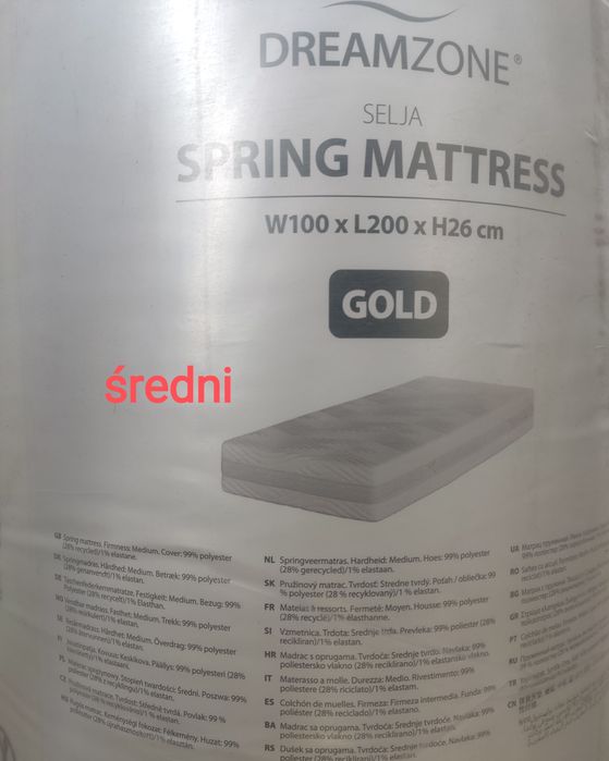 Nowy DREAMZONE 100x200x26