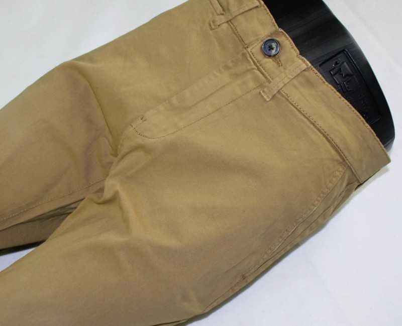 Nowe męskie spodnie Pepe Jeans Chino - Regular beżowe oryginalne rozmiar W36/L32