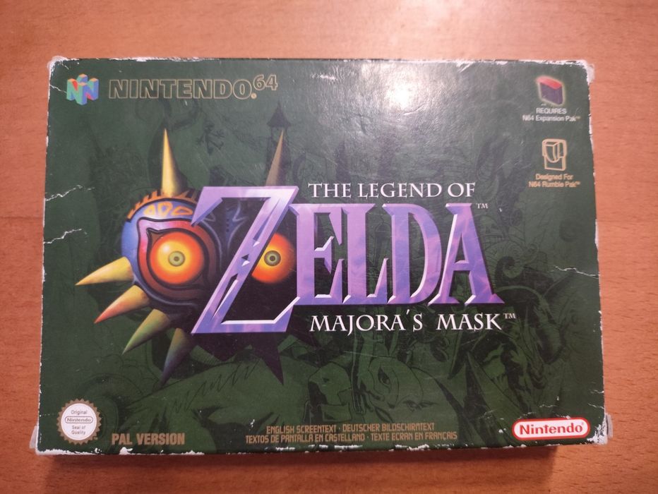 Zelda Majora's Mask Nintendo 64