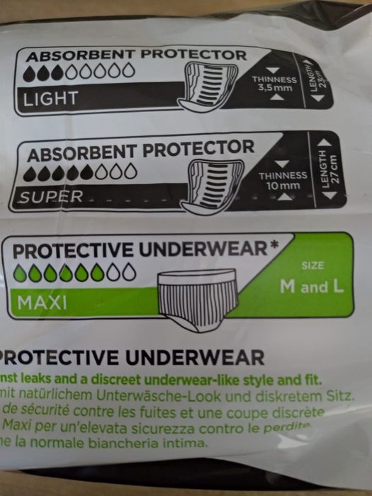 Поглинаюча чоловіча білизна Tena Men Premium fit.