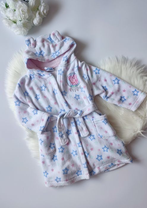 Szlafrok dla dziewczynki PEPA PIG Świnka Peppa 92–98