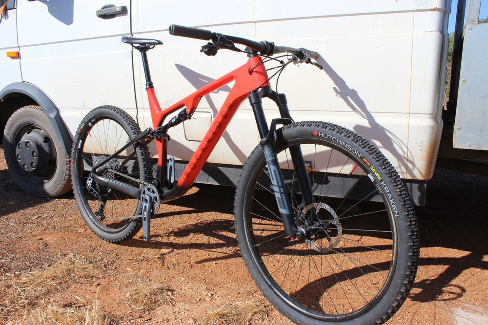 ROCKRIDER Bicicleta BTT Suspensão Integral XC 29" RACE 940 S COMP Vermelho/ Mountain bike Decathlon
