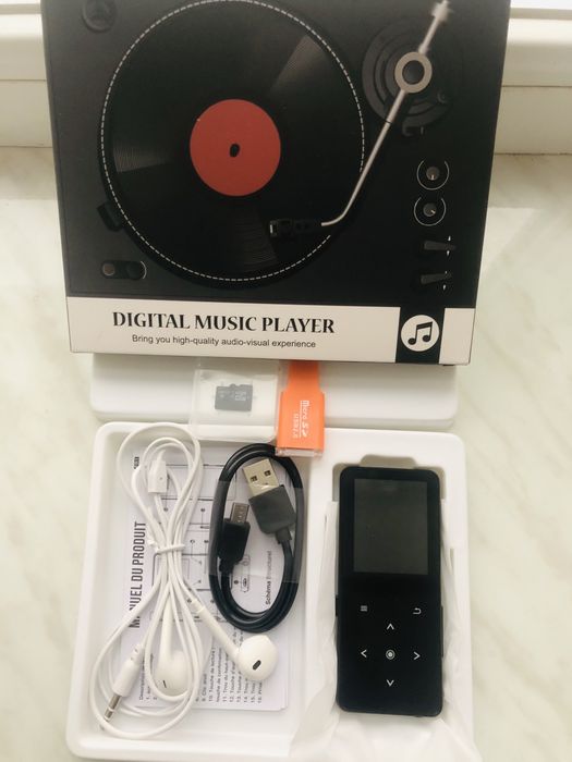 32 ГБ MP3-плеєр Bluetooth 5.0, музичний плеєр Hi-Fi