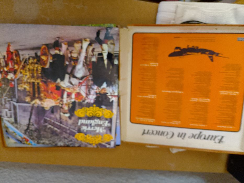 Coleção discos de vinyl