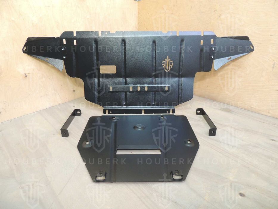 Защита двигателя Audi A4 B8 (2008-2015) захист двигуна ТМ "HOUBERK"