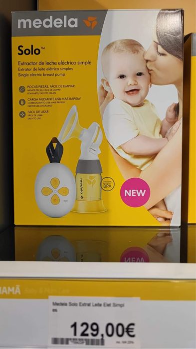 Bomba leite Medela Solo - extractor leite eléctrico