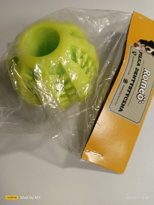 Piłka dentystyczna dla psa z wypustkami dla zwierząt chowanie smakołyk