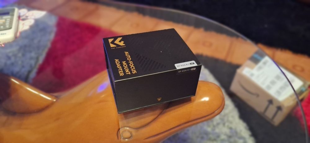 Adaptador Lente K&F CONCEPT Canon Auto EF/EF-S a EOS R