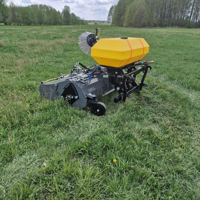 Zamiatarka hydrauliczna do ładowarki 1,6m / Grutech