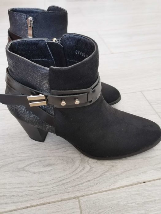 Botas camurça preto