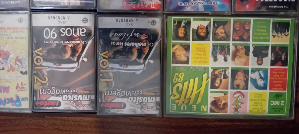 Cassetes de Música Coletâneas Internacionais 06/2026.
