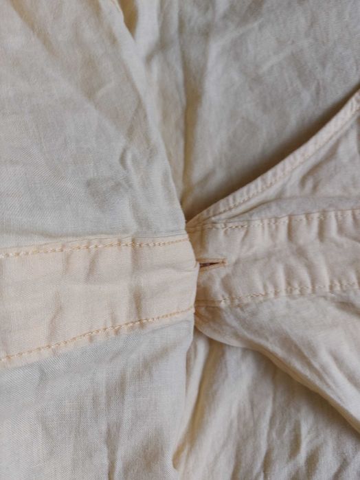 Sukienka zolta na lato len wiskoza ff 2xl xl l m