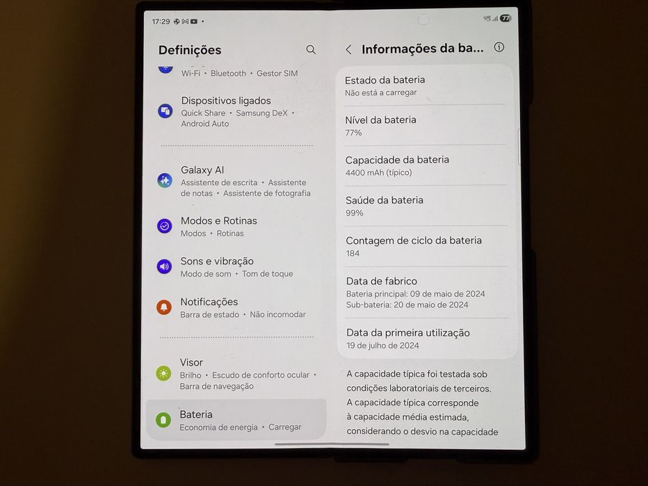 Samsung galaxy z fold 6 com Samsung Care + (256gb)