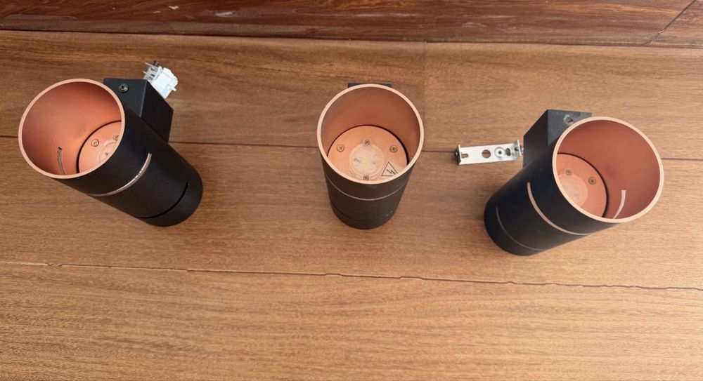 Conjunto 3 candeeiros de parede Leroy Merlin
