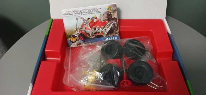 Pojazdy mały konstruktor 2 sztuki