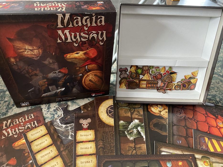 Gra planszowa Magia Myszy komplet