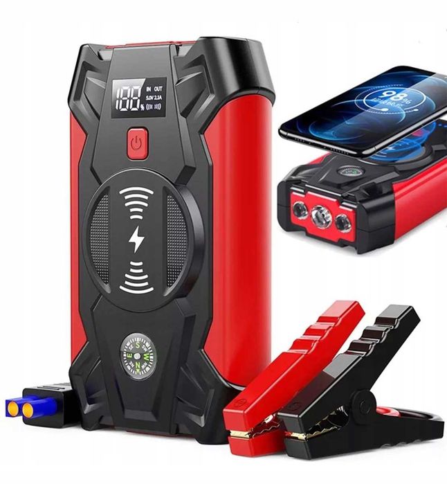 Пуско зарядний пристрій Бустер Jump Starter для авто 39800мАч