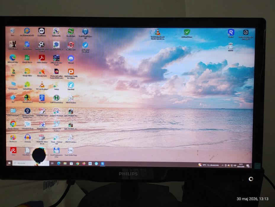 Monitor Philips 226V4LAB/00 21.5'' LED