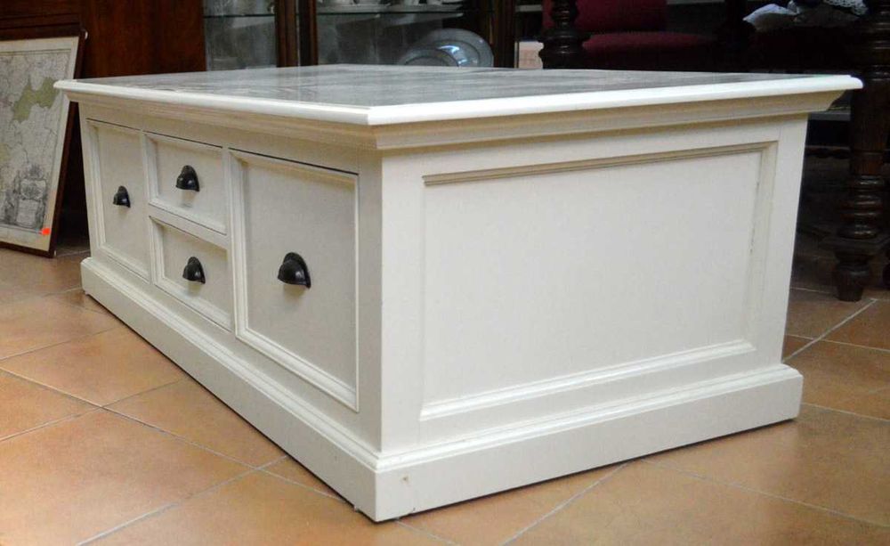 Biała komoda stolik ława RTV /Meble Stylowe Grodzisk Mazowiecki