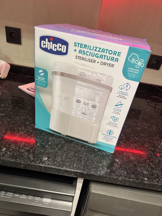 esterilizador de biberões