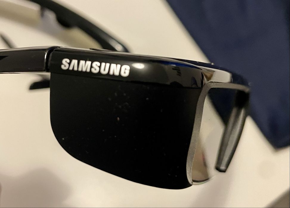 Okulary 3D Samsung stan idealny jak nowe dwie sztuki w zestawie,