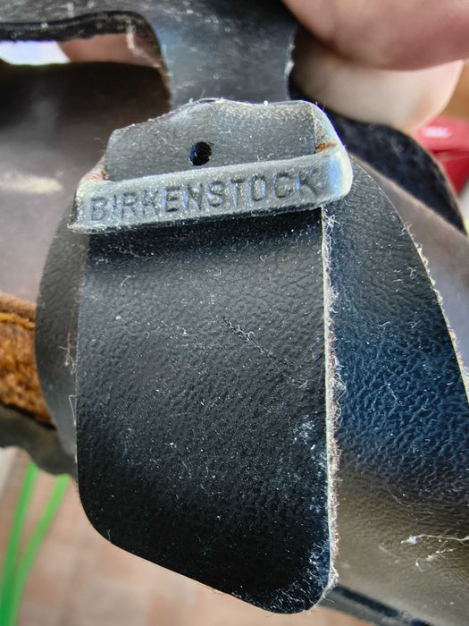 Sandálias Birkenstock em Couro para mulher