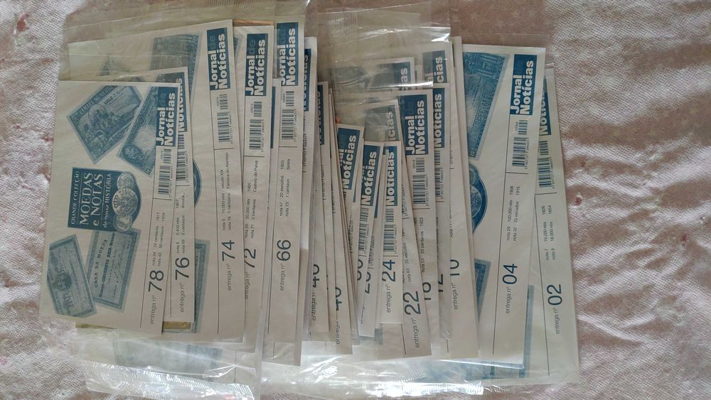 Coleção Moedas e Notas da nossa História (Jornal de Noticias)