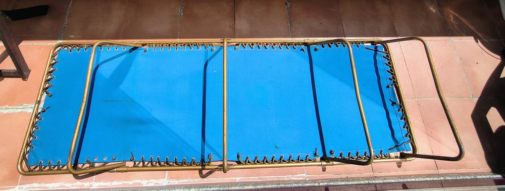 Cama Campismo Vintage Lafuma Chantazur Relax – Anos 60