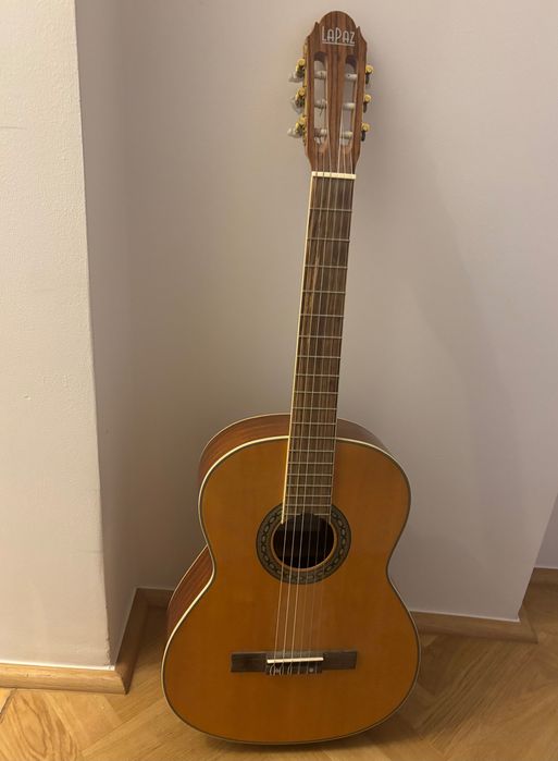LaPaz CST400N gitara klasyczna 4/4 solid spruce – prawie nowa