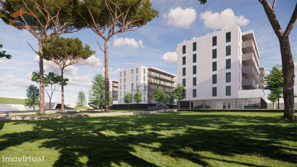 Apartamento T1 Novo varanda e lugar de garagem Vilar de Paraiso, Vi...