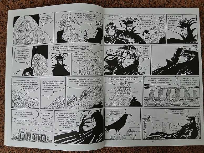 2 BDs - Corto Maltese: As Célticas (história completa)