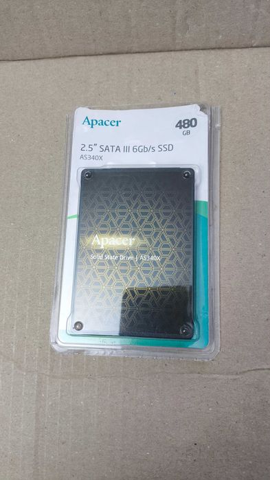 Накопичувач SSD 480 gb Apacer AS340X