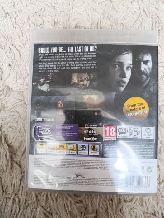 The Last of Us PS3 PlayStation 3 pl