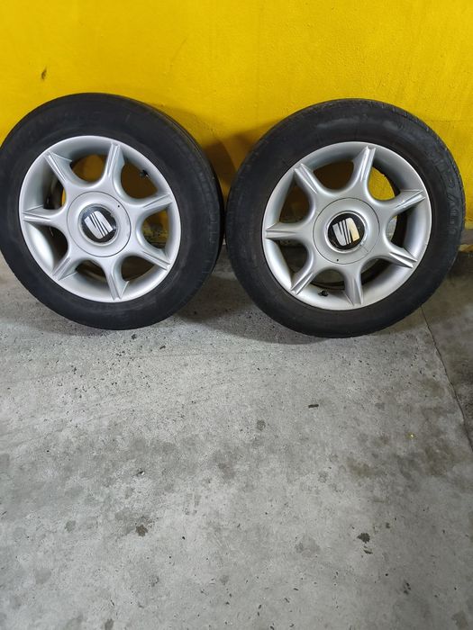 Jantes SEAT  originais  5x100  14. com pneus