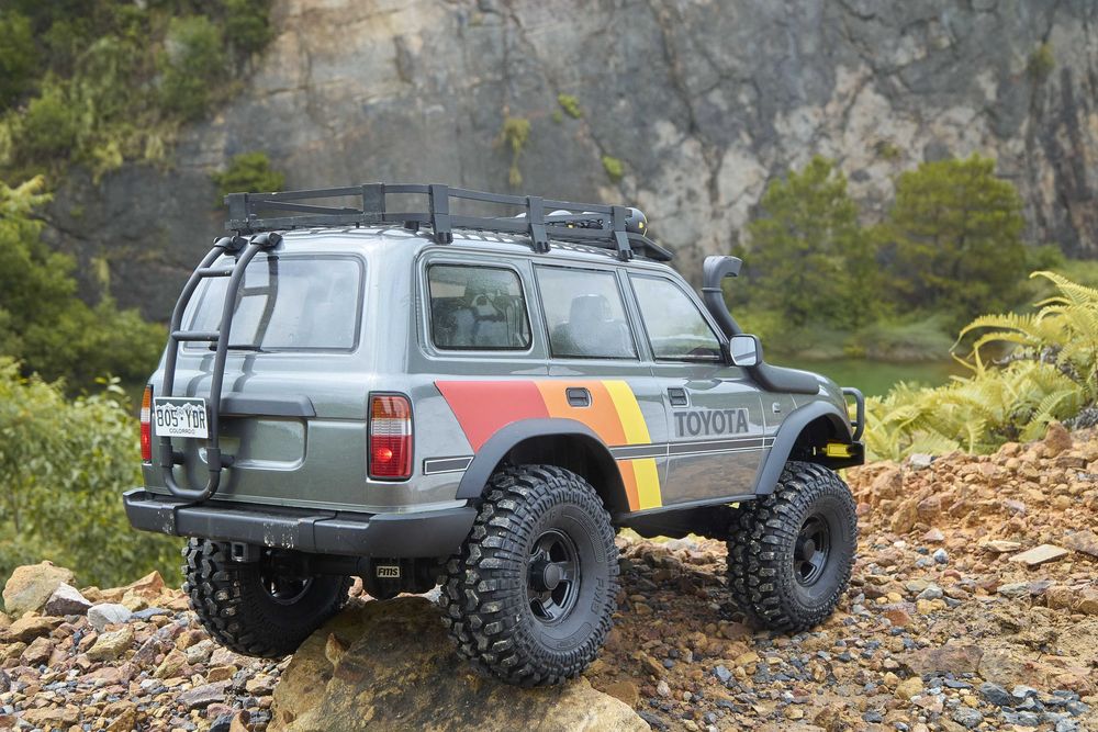 Машинка на радіокеруванні FMS 1:10 FCX10 LC80 Toyota Land Cruiser 80 з акумулятором та зарядним пристроєм. Офіційний дистрибютор FMS MODEL в Україні