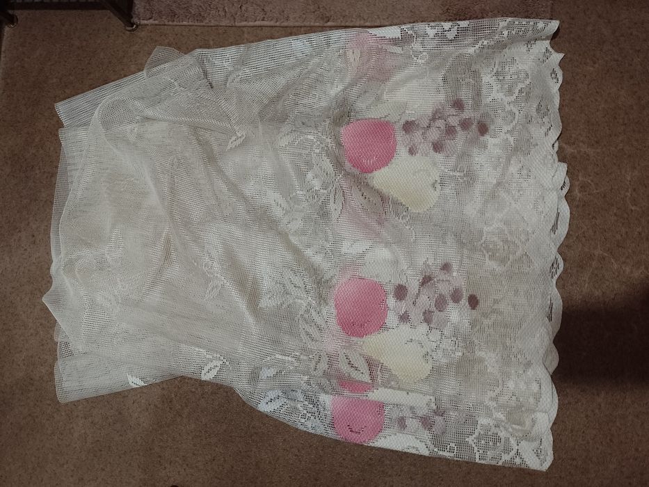 Штора для кухни с фруктами