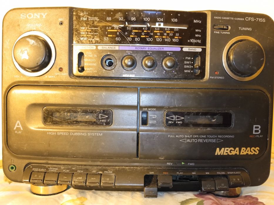 Магнитофон Sony CFS-715S