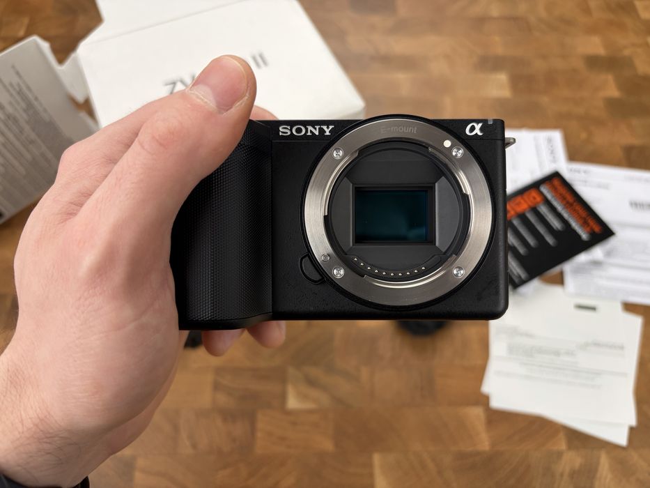 Sony ZV e-10 II камера для відео 4к 60p APS-C  кращий Autofocus