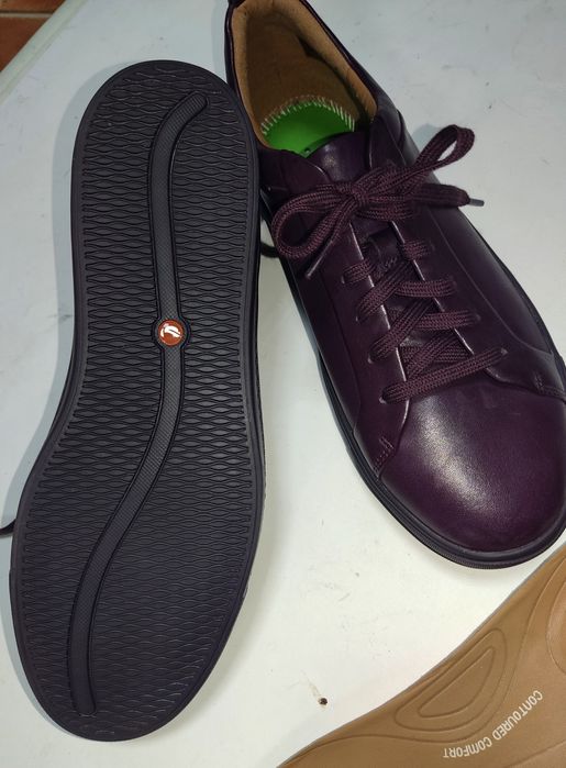 Сникерсы туфли Clarks unstruktured  кожа ортопедические 41р.